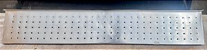 Prateleira Perfurada de Aço Inox 1.80m x 30cm - [Usada]