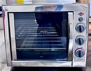 Forno Elétrico Luxo Inox Advanced 2.4 46L Cor Aço inoxidável 127V - Layr  [Seminovo]
