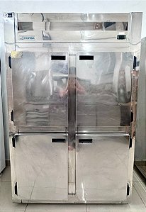 Geladeira Industrial Comercial 4 Portas Inox 918L 220V Kofisa [Usada]
