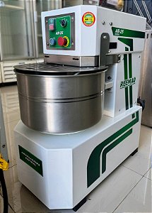 Amassadeira Espiral 25 kg (AR 25) * 3 velocidades 220V Monofásico - Reemaq [Seminova]