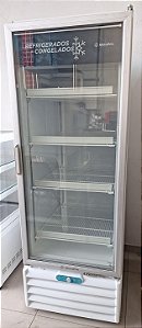 Freezer e Expositor Vertical Metalfrio 531 Litros Dupla Ação Porta de Vidro VF55