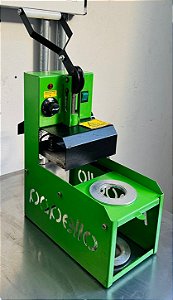 Máquina Seladora de Copos e Potes 110V Papello [Usado] * Com 2 Formas p/ Selagem Extra