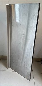 Prateleira de Aço Inox C/ Mãos Francesas 1m x 40cm [Usada]