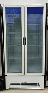 Geladeira Expositora / Refrigerador Comercial Duas Portas 752 Litros Branco VB70AL - Metalfrio [Seminova]