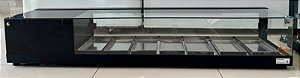Beta Vitrine Refrigerada para doces Preta 1,50m - 220V - Ômega [Usada]