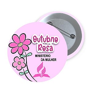 BOTOM OUTUBRO ROSA MINISTÉRIO DA MULHER