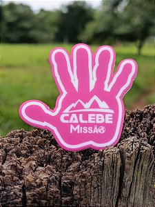 ARGANEL MISSÃO CALEBE MAOZINHA ROSA