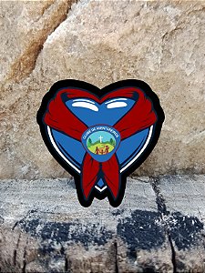 PIN CROCS CORAÇÃO LENÇO AVT