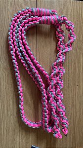 TORÇAL / CORDÃO PARA APITO ROSA E CINZA