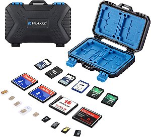 Case Prova D'agua 27 Slot Porta Cartão Memoria Sd Nano - PU5002