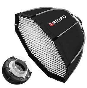Octabox Triopo 65cm Bowens Com Difusores + Grid - K2-65