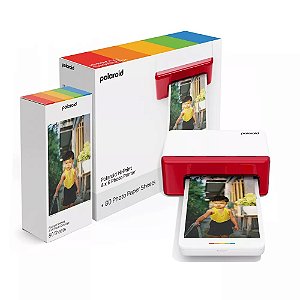Impressora Bluetooth Polaroid Hi-print 4x6 Com 80 Folhas