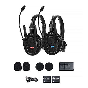 Sistema Intercomunicação Sem Fio Synco Xtalk XPro2 Duplo