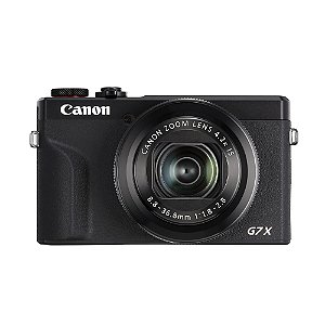 Câmera Canon PowerShot G7 X Mark III - Preta