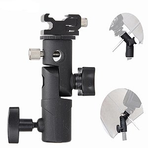 Suporte Articulado Flash Speedlite Tripés Sombrinha Metal