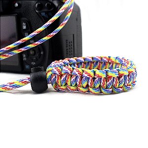 Alça De Pulso Para Câmeras Hand Wrist Strap - Colorida