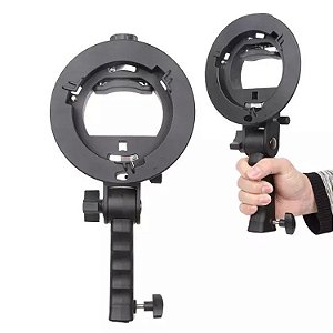 Suporte Mão Tripé Para Flash Speedlite Com Bowens Sombrinha