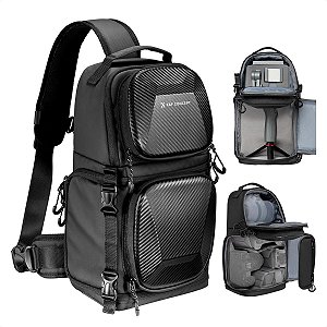 Bolsa Tiracolo Rígida para Câmera K&F Concept - KF13.176