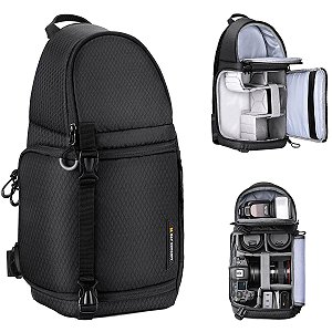 Mochila Tiracolo para Câmera K&F Concept KF13.141