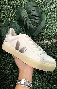 Tenis Vert Branco/Prata