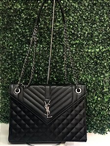 Bolsa Ombro Preto YSL