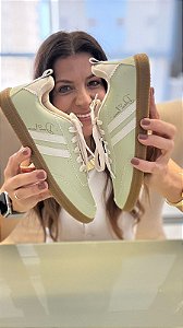 Tenis duas listras Dani Lavie Verde