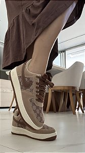 Tenis Nike Gucci Air Force Marrom