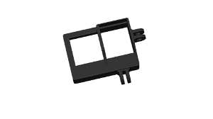 Suporte Mount Centrado para GoPro Naked 9/10/11 — FPV Drone | Fabricado em Impressão 3D