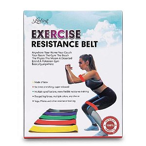 Kit Elásticos de Treino – Fortalecimento Muscular, Resistência e Exercícios Funcionais