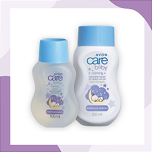 Kit Avon Care Baby Calming Colônia e Sabonete Líquido