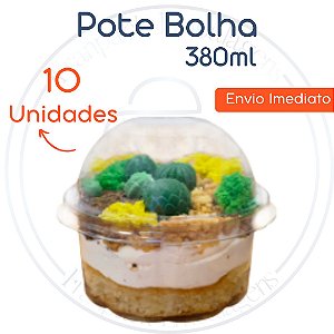 Pote Bolha 380ml 10un - Flip Festas