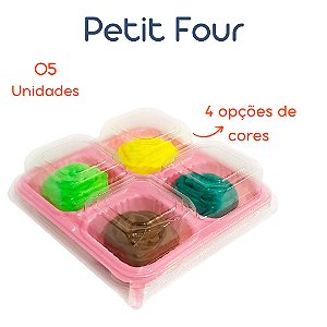 5un Embalagem Para Doces Modelados no ejetor max - Petit Four