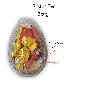 Blister Ovo 250gr - Flip Festas