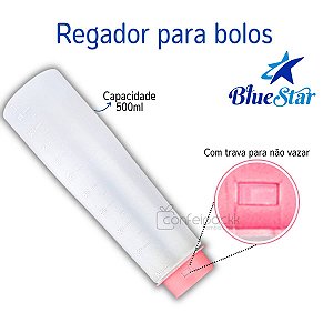 Regador para umedecer bolos rosa - BlueStar