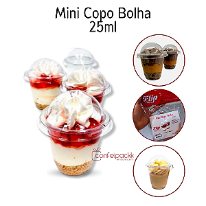 Mini Copo Bolha 25ml Flip Festas