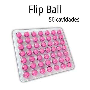 5 / 10un Flipball Berço para Doce 50 cavidades Embalagem para congelar Flip Festas
