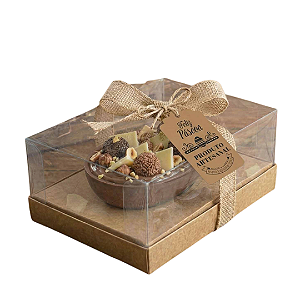 Caixa para Ovo de Colher com Tampa | Berço Ajustável 250g a 500g - Conceito Embalagens