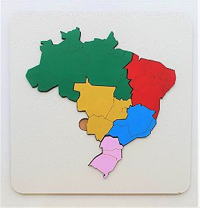 Mapa das Regiões