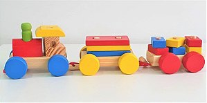 Trem de Encaixe Formas Geométricas