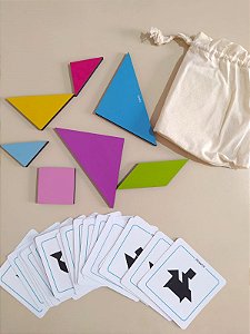 Joguinhos de Bolsa: Mini Tangram