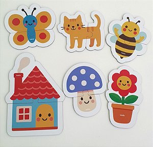Meu Primeiro Quebra-Cabeça Jardim