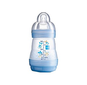 Mamadeira Easy Start First Bottle 160ml Azul 0m+ MAM