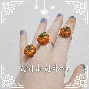 Anel de Abóbora 🎃 - halloween