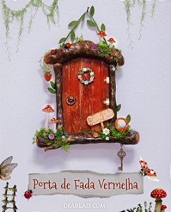 Porta de Fada Vermelha 🍄