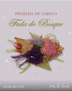Presilha de Fada do Bosque rosado - por GORETE ♥