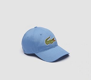 Boné Lacoste Azul Bebê Original Big Croc - Griffe - Luxo - Masculino Em  Algodão Com Tira Contrastante! em Promoção | Ofertas na Americanas