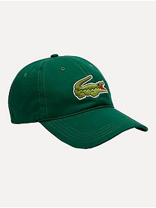 Boné Lacoste Big Croc - fita de pano