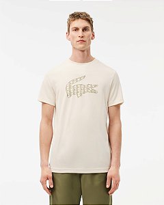 Camiseta Lacoste monograma 2024