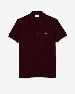 Polo Lacoste 3 Botões - Slim Fit