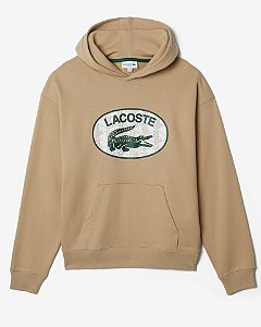 Moletom Lacoste Monograma - Bege
